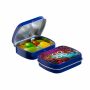 Mini scharnierblikje met snoep, Blauw, Jelly beans