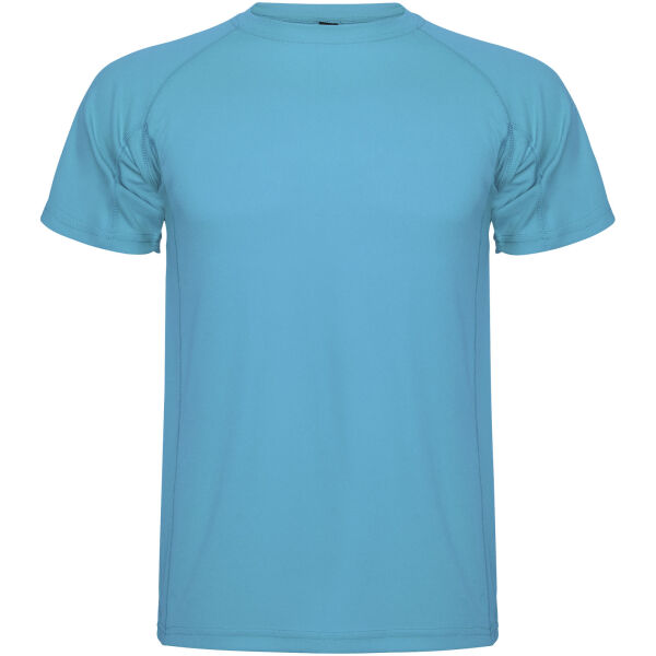 Montecarlo short sleeve kids sports t-shirt - Turquois - 12
