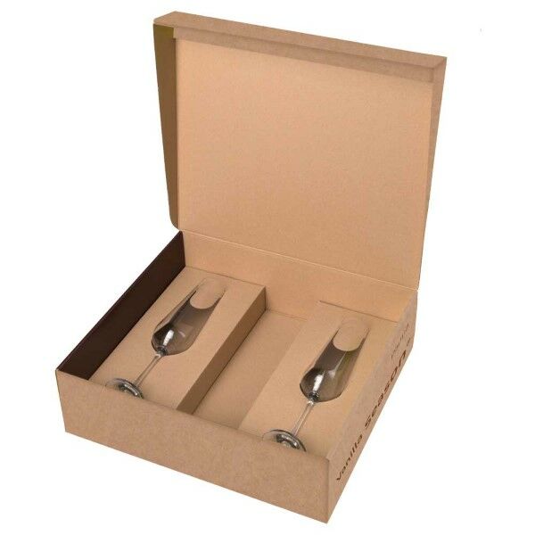 Vanilla Season® Papua tweedelige set Champagne-glazen