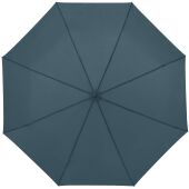 Ida 21.5'' opvouwbare paraplu - Hale Blue