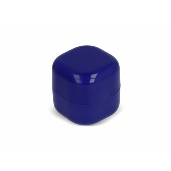 Kubieke lippenbalsem gerecycled ABS - Blauw Kubieke lippenbalsem gerecycled ABS - Blauw
