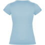 Jamaica damesshirt met korte mouwen - Hemelsblauw - S