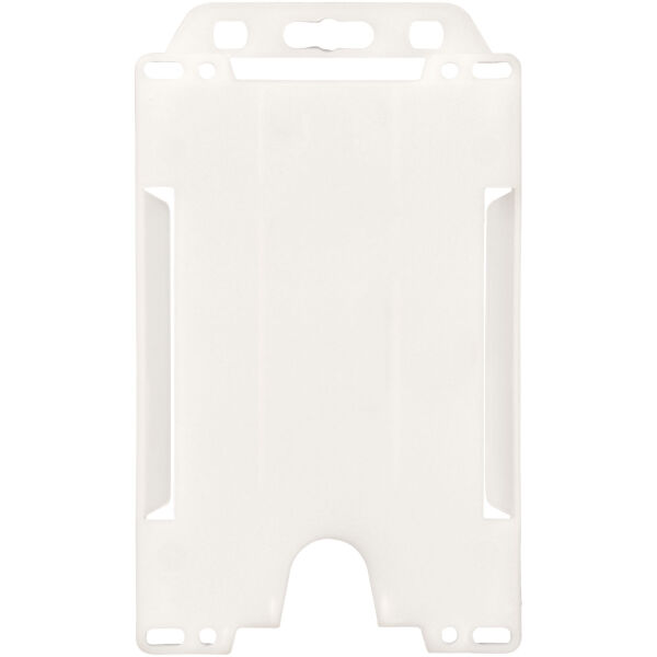 Pierre recycled plastic card holder - White