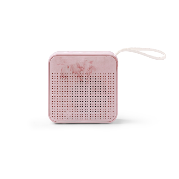 ZOYA Speaker draadloos van gerecyclede flesdoppen - rood ZOYA Speaker draadloos van gerecyclede flesdoppen - rood
