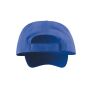 MEMPHIS BRUSHED COTTON LOW PROFILE CAP, AZURE BLUE, One size, RESULT