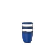 Mepal Ellipse 3 delige 500 ml + 2 x 200 ml lunchpot - Helderblauw