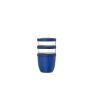 Mepal Ellipse 3 delige 500 ml + 2 x 200 ml geïsoleerde lunchpot - Helderblauw