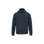 Ecologische uniseks sweater met capuchon Navy Blue XXL