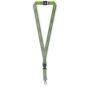 Afneembare polyester keycord met reflecterende overlay