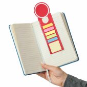 Boekenlegger Clay | Karton - rood