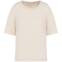 Ecologisch badstof dames T-shirt Ivory XL