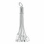 HUBLUE - 5-in-1 laadkabel sleutelhanger - Zilver HUBLUE - 5-in-1 laadkabel sleutelhanger - Zilver