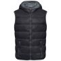 Men's Down Vest black/grey 3XL