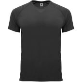 Bahrain kortärmad funktions T-shirt för herr - Svart - S