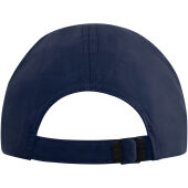 Morion GRS gerecyclede cool fit sandwich cap met 6 panelen - Marineblauw