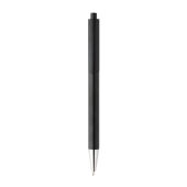 Amisk RCS-gecertificeerde pen van gerecycled aluminium, zwart