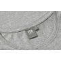 Stretch T-shirt | comfort | dames - Grijs gemêleerd, XS