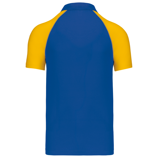 Polo baseball Royal Blue / Yellow 3XL Polo baseball Royal Blue / Yellow 3XL