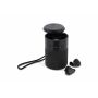 Wireless speaker William with TWS earbuds - Zwart