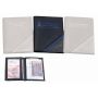 CreativDesign® ID-kaarthouder "CD" zwart/blauw