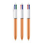 BIC® 4 Colours Shine balpen 4 Colours Shine BP LP Rose Gold_UP white_RI black BIC® 4 Colours Shine balpen 4 Colours Shine BP LP Rose Gold_UP white_RI black