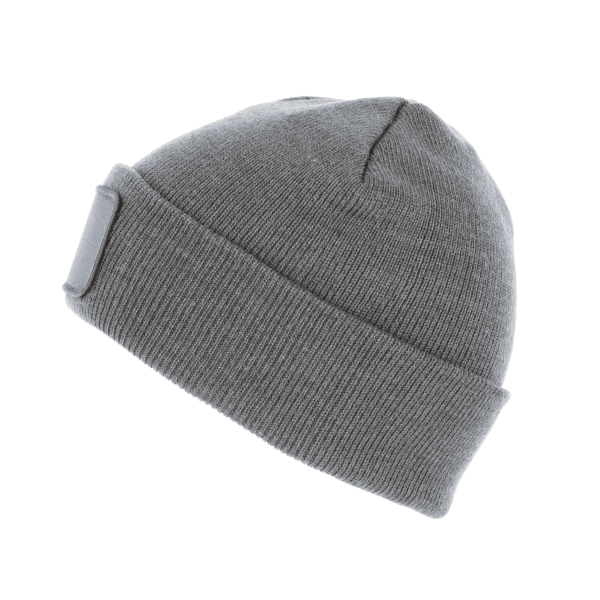 Bonnet avec patch et doublure Thinsulate™ Oxford grey One Size Bonnet avec patch et doublure Thinsulate™ Oxford grey One Size