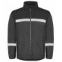 7300 FULL ZIP FLEECE PGL Grey/Black XS