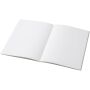 Novella Austen A5 gerecycled notitieboek met zachte cover, 50 vellen - Ivoorwit