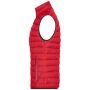 Ladies' Down Vest red/silver S