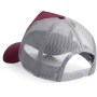 Snapback truckerpet Burgundy / Light Grey One Size