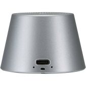 SMART 3W magnetische speaker van gerecycled aluminium - Zilver