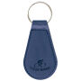 Sleutelhanger P02427, Leder, Blauw