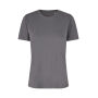 T-shirt | biologisch katoen | dames - Silver grey, 2XL