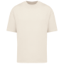Ecologisch oversized heren-T-shirt Ivory XXL