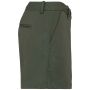 Ecologische chinobermuda dames organic khaki 44 NL (46 FR)
