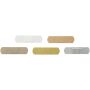 5 stuks pleisters met full colour bedrukte papieren envelop - Wit - Touch screen