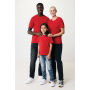 IQONIQ Yala dames lichtgewicht gerecycled katoen t-shirt, rood (L)