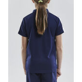 CRAFT PROGRESS POLO PIQUE JR NAVY 122