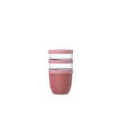 Mepal Ellipse 3 delige 500 ml + 2 x 200 ml lunchpot - Roze