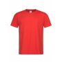 Stedman T-shirt Comfort-T SS for him 186c scarlet red 5XL