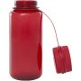 Ryder 900 ml RCS gecertificeerde RPET sportfles met multifunctioneel deksel - Rood