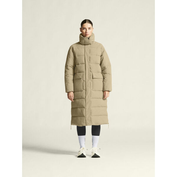 Urban Long Padded Coat W Taupe XS Urban Long Padded Coat W Taupe XS