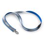 Polyester keycord met reflecterende overlay