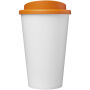 Americano® Eco 350 ml gerecyclede drinkbeker - Wit/Oranje