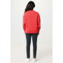 IQONIQ Kruger gerecycled katoen relaxed sweater, luscious red (L)