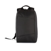 Gerecycleerde rugzak voor laptop Black One Size