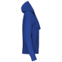 Damessweater met rits en capuchon Light Royal Blue S