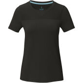 Borax Dames T-shirt met korte mouwen, cool fit, GRS gerecycled - Zwart - XS Borax Dames T-shirt met korte mouwen, cool fit, GRS gerecycled - Zwart - XS