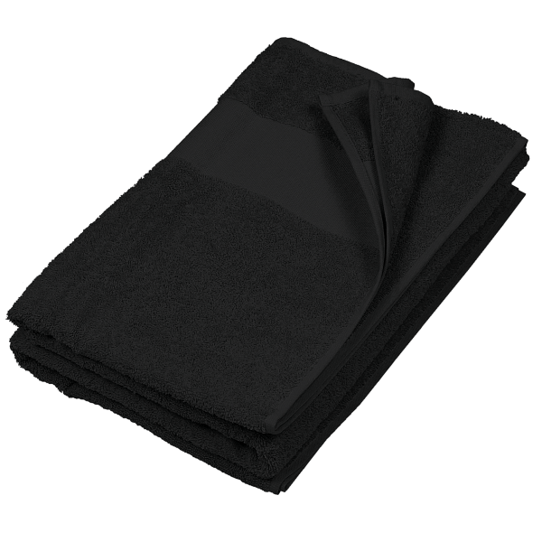 Handdoek Black One Size Handdoek Black One Size