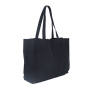 Grote 'evergreen' shopper Washed Black One Size